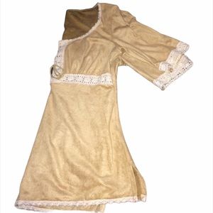 Ardon B super soft tan and cream top